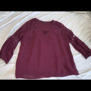 Bell sleeve blouse